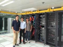微思網絡理工學院兩學員參與國檢網絡設備維護