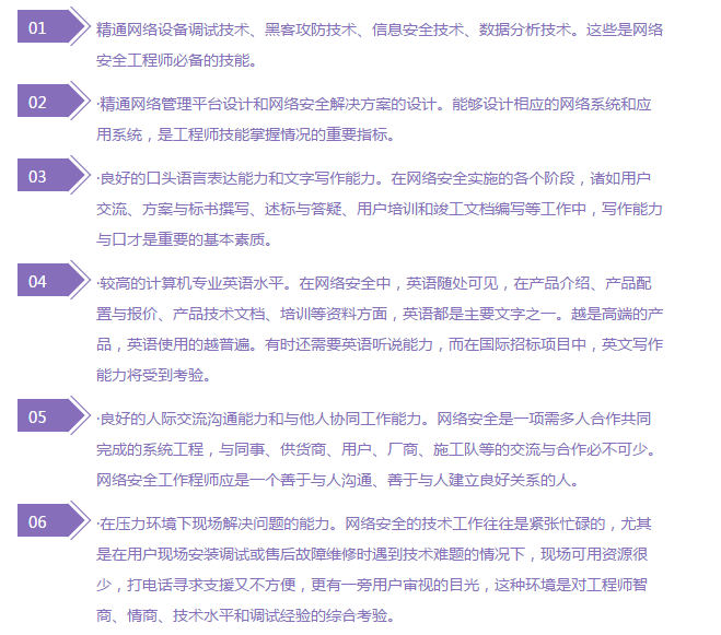 一個合格工程師的基本素質